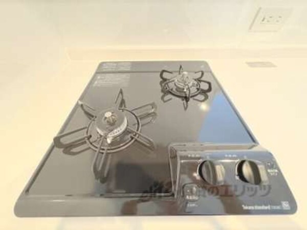 ガス2口コンロ