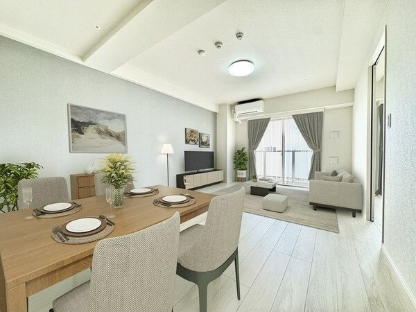 リビング・居室(※家具家電はイメージです)