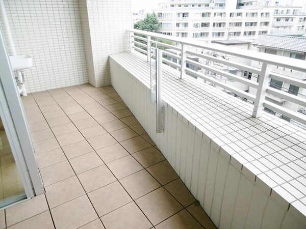 バルコニー(別号室のお写真です)
