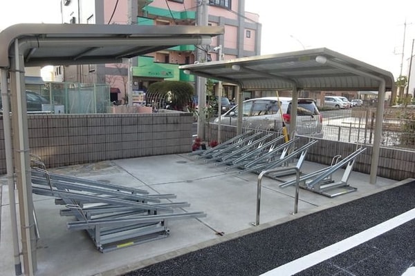 共有部分(★屋根つきの駐輪場が２か所あります★)