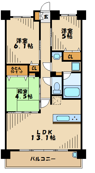 間取図