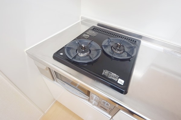 キッチン(★2口コンロキッチン＋グリル付きです★)