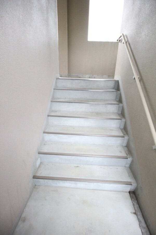 共有部分(★共用階段の様子★)