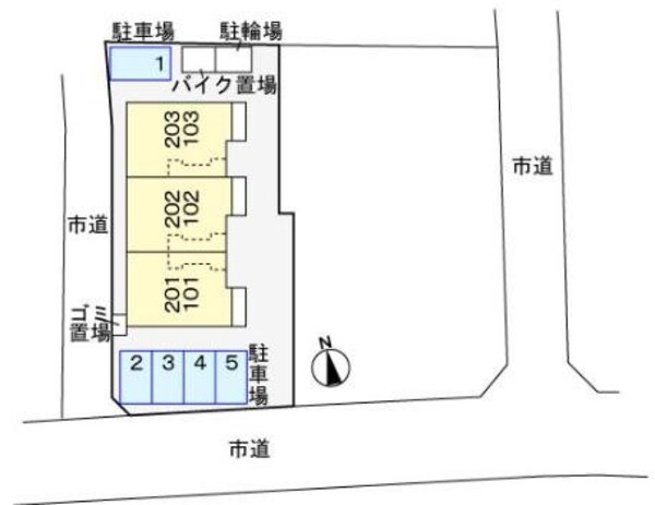 駐車場(間取図)