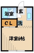 コーポ長島の間取図