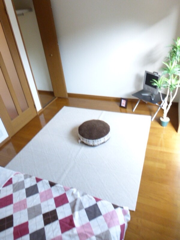 設備(横広の洋室です。見た目は狭く感じますが使いやすいですよ)