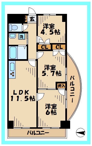 間取図