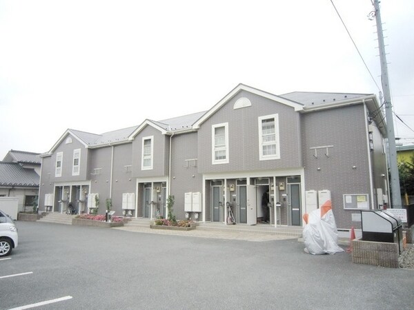 外観(★更新料ナシ！閑静な住宅街の２DKアパートです★)