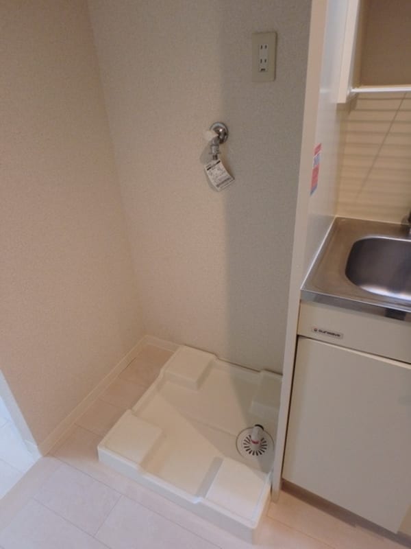 設備(?防水パン付きの洗濯機置場☆)