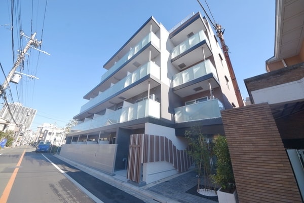 外観(タウンハウジング府中店まで)