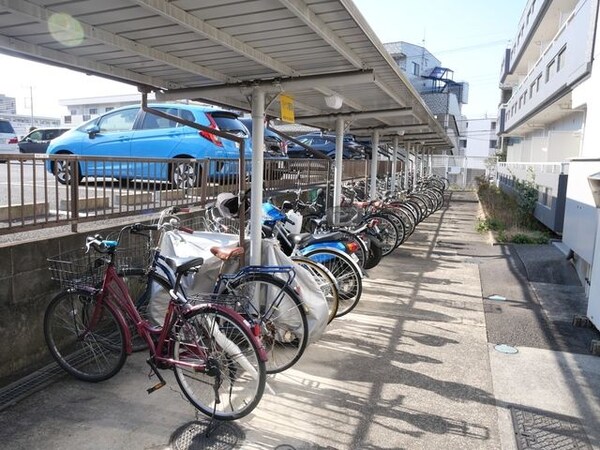 共有部分(★駐輪スペースの様子★)