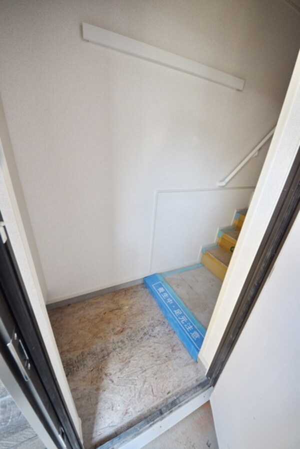 玄関(★建築時参考写真★)