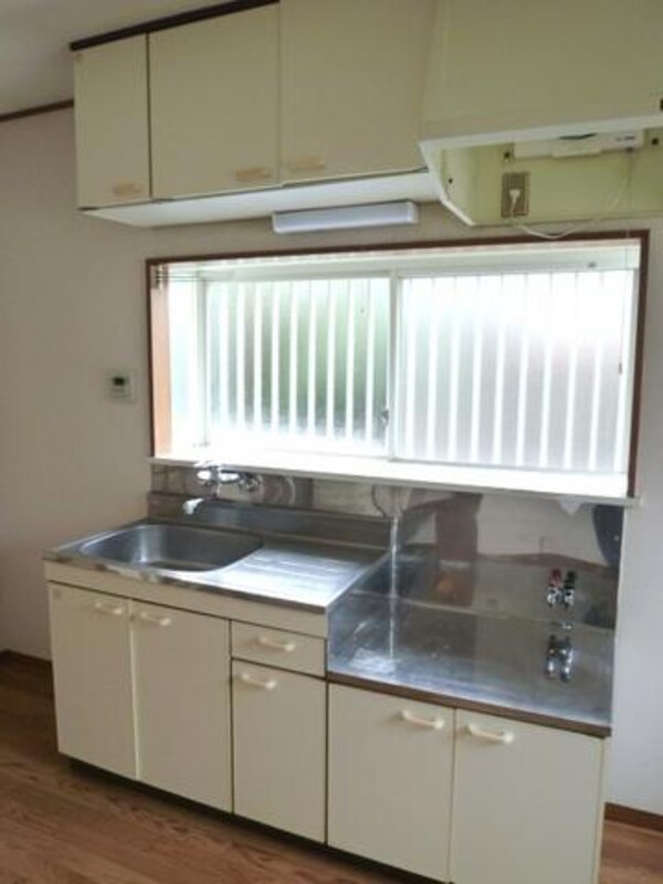 キッチン(★２口ガスコンロ設置可のキッチン★)