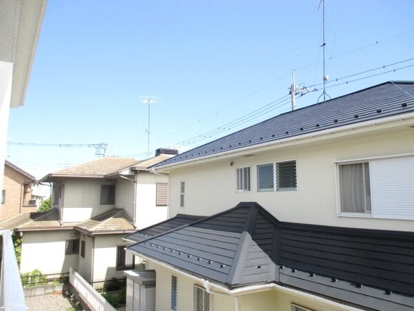 眺望(～前の建物も２階建なので陽当たりを遮りません！～)