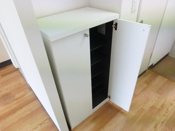 玄関(★下駄箱は上部にも収納あります★)