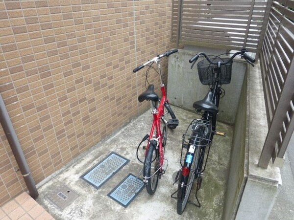 共有部分(駐輪場です)