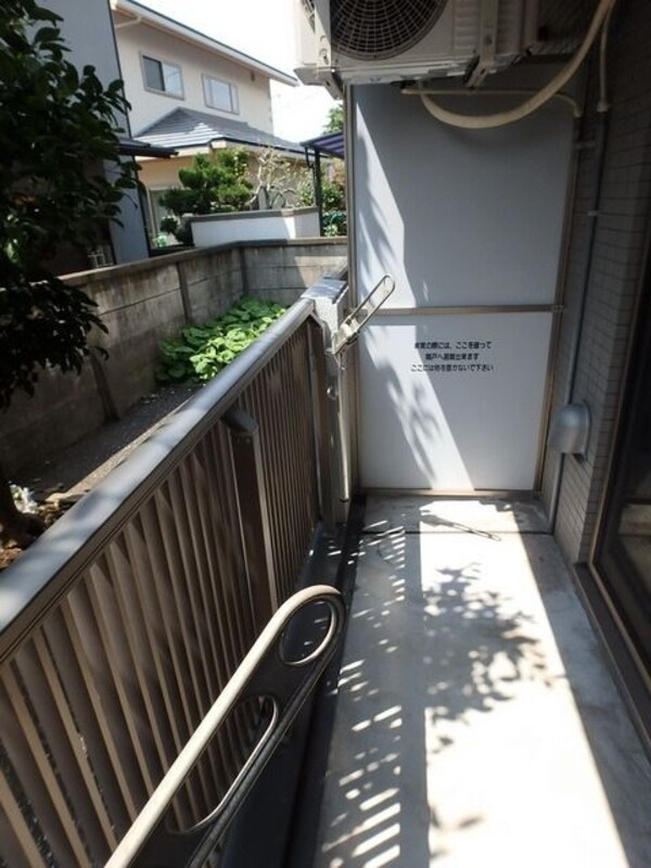 バルコニー(★洗濯物がよく乾きそうです★)