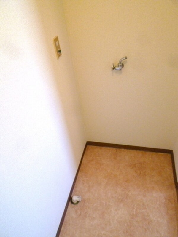 設備(洗濯機置き場です)