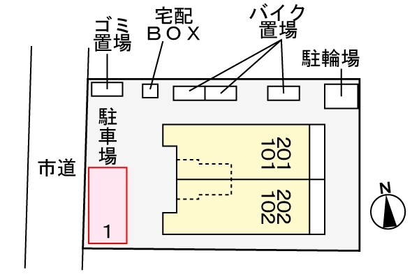 駐車場(駐車場)