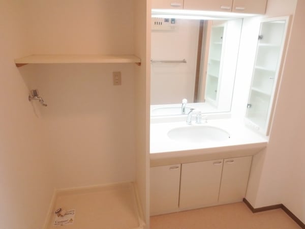 洗面(★大きな洗面台★洗濯機置場★)