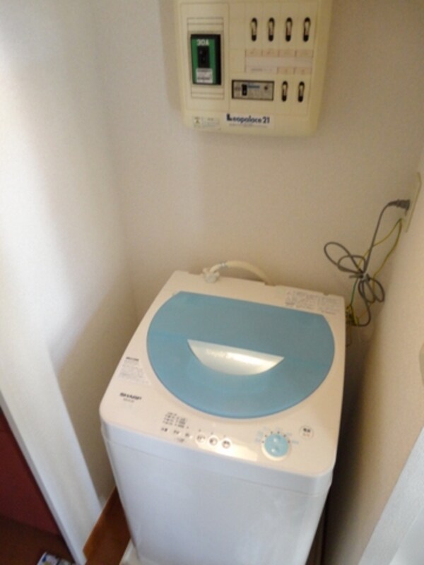 設備(洗濯機付きです)