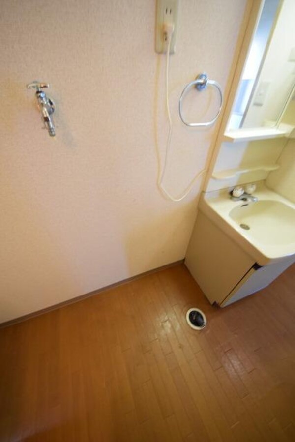 設備(室内洗濯機置き場)
