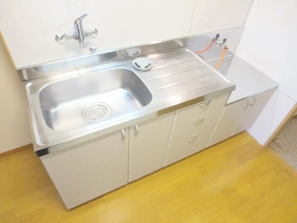 キッチン(★２口ガスコンロ設置可キッチンですのでお料理しないと★★)