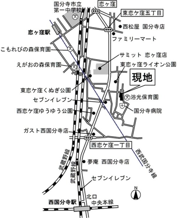 地図(外観・共用部分)