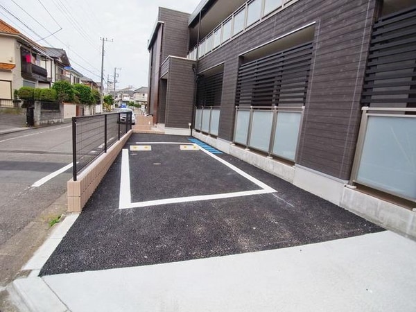 駐車場(♪敷地内駐車場♪)