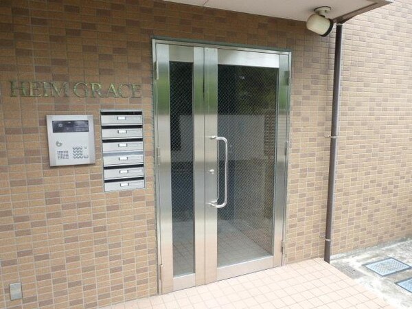 セキュリティ(建物入口です)
