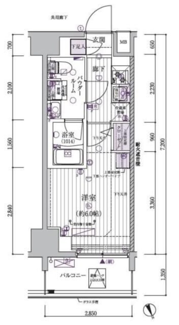 間取図(平面図)