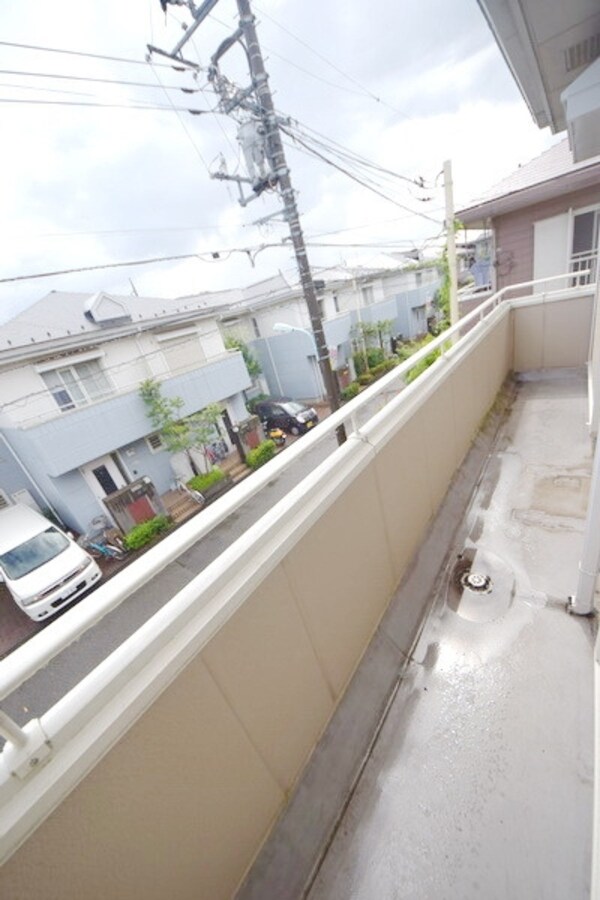 設備(★二階のバルコニーです！一階にも物干しスペースありました★)