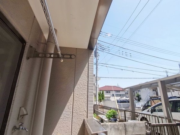 眺望(♪道路側は空がよく見えますね♪)