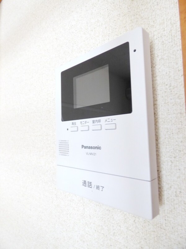 セキュリティ(♪モニター付きインターホン♪)