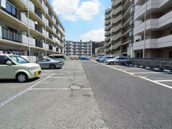 駐車場(♪敷地内駐車場♪)