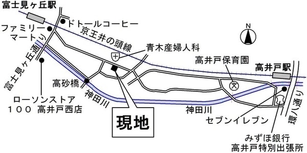 地図(現地)