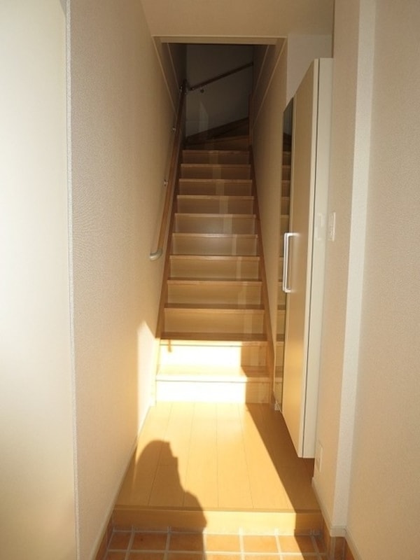 玄関(タウンハウジング分倍河原店まで)