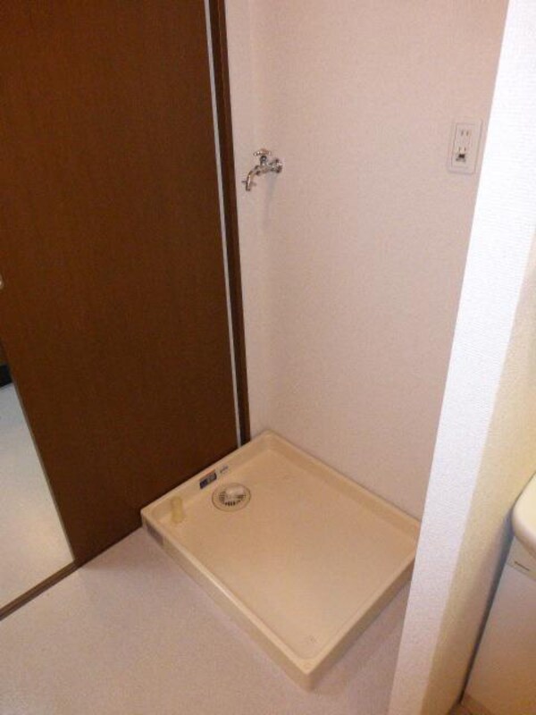 設備(洗濯機置き場です)