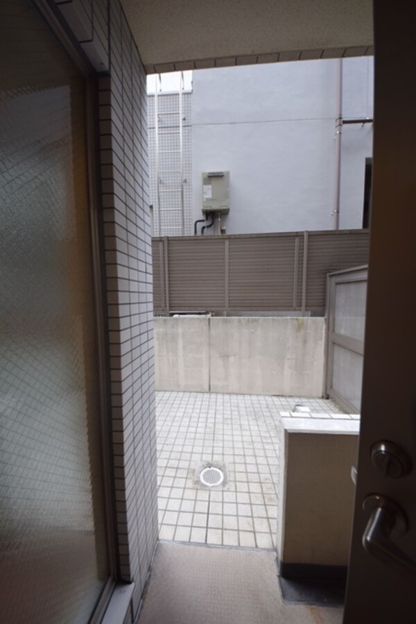 庭(バルコニー)