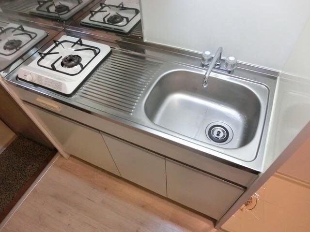 物件内観写真9　(１口ガスコンロ付キッチン)