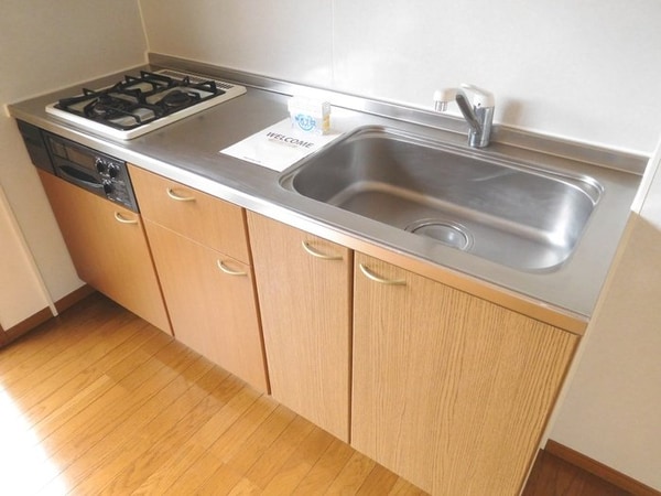 キッチン(★2口ガスコンロ・グリル付きキッチン★)