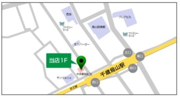 地図(★当店案内図です。ご来店お待ちしております★)