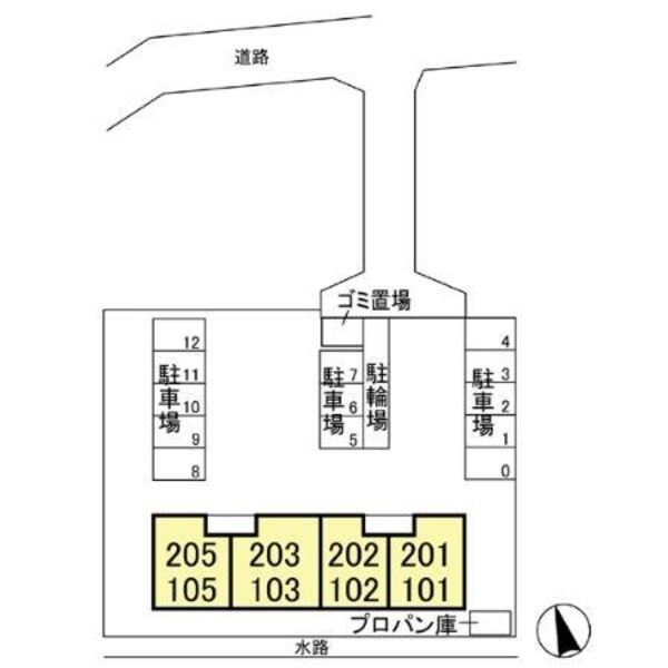 地図(物件配置図)