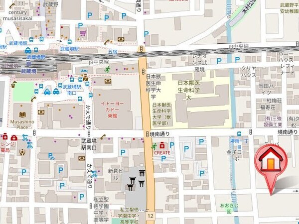 地図(★玄関★)