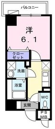 笹山ハイツの間取図