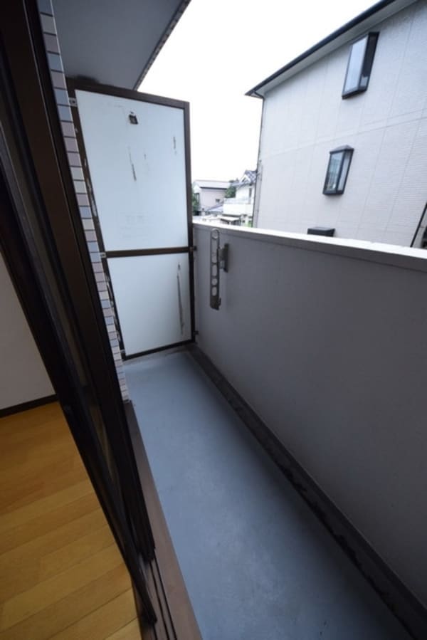 バルコニー(♪大きなバルコニー！)