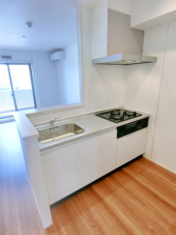 キッチン(☆憧れのカウンターキッチン☆３口コンロ設置済キッチン☆)