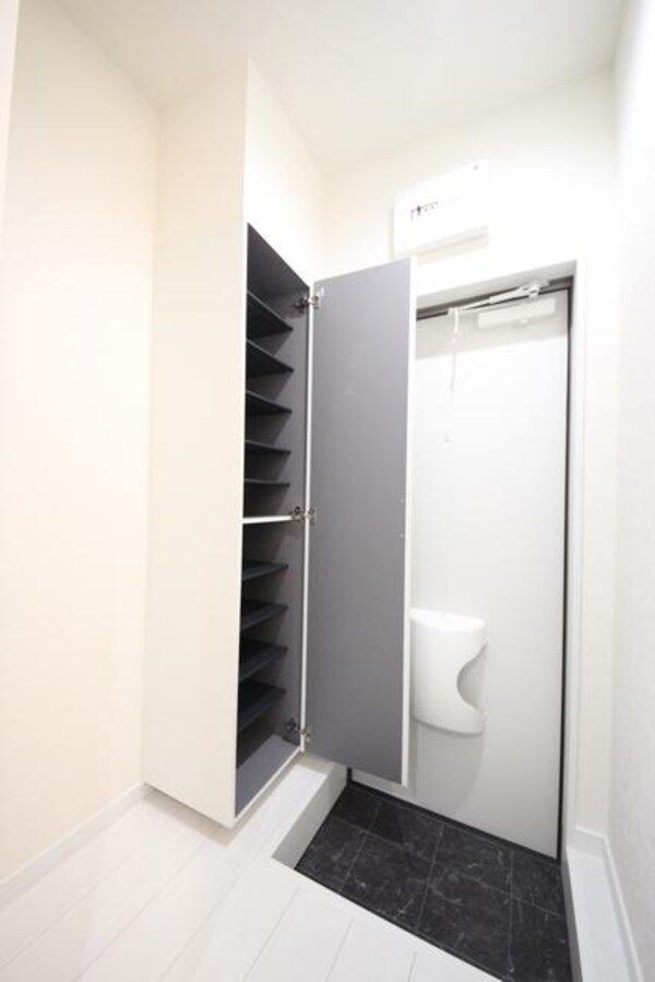 玄関(シューズボックス完備)