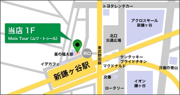 地図(お問い合わせはTEL:047-446-7811へお電話お待…)
