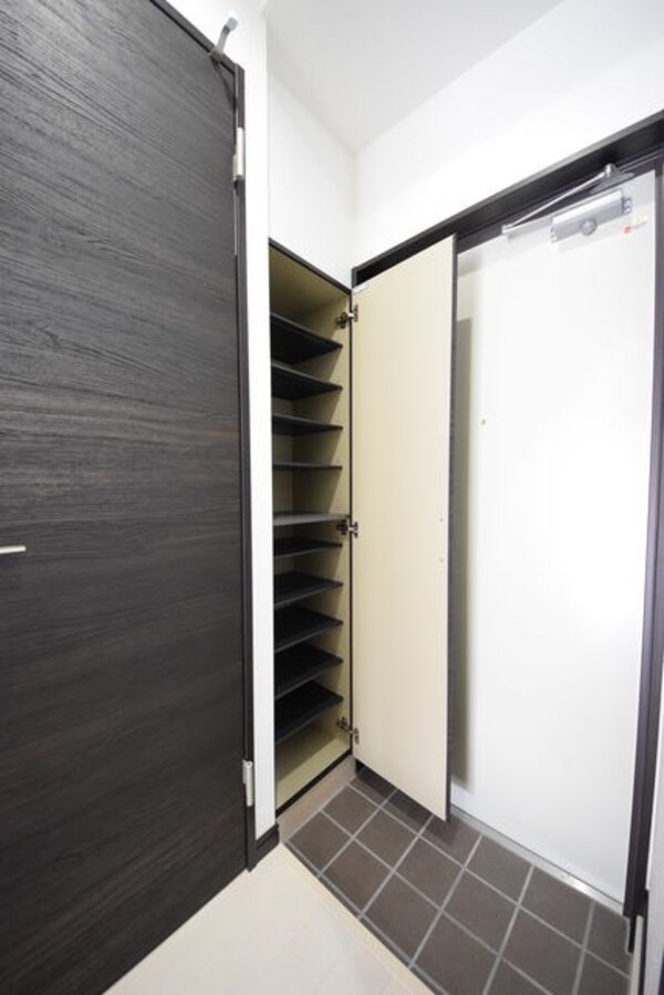 玄関(シューズボックス完備)